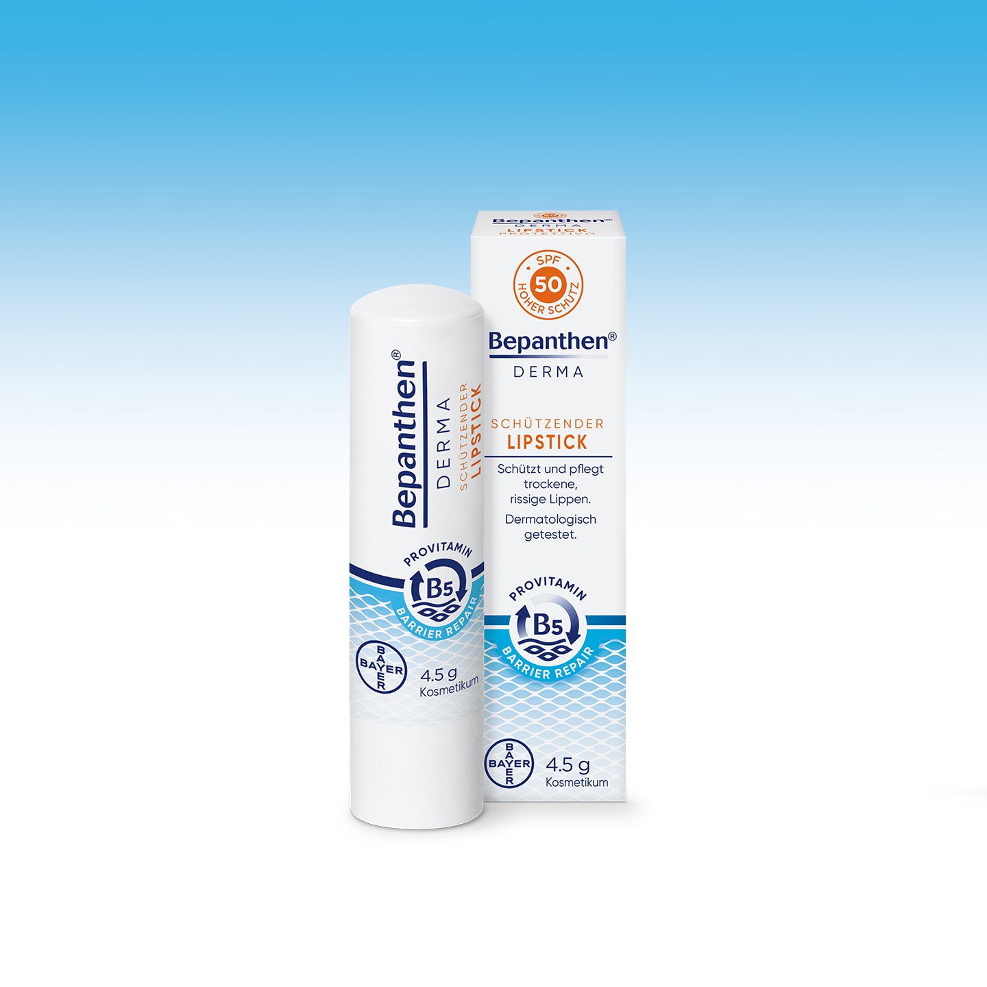 Darf Man Bepanthen Auf Die Lippen Schmieren Trocken-rissige Lippen? | Bepanthen® DERMA Schützender Lipstick